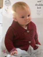KC 3479 Cardi, sweater, waistc