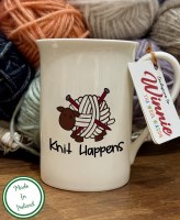 TK Mug Bone China Knit Happens