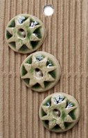 Incomp Buttons L597 Green Star