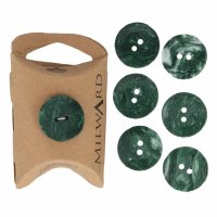 Button 20mm Green Variegated