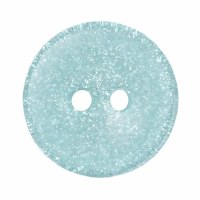 Buttons 15mm Glitter Blue