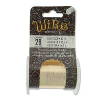 Wire Elements 28g 40yd Gold