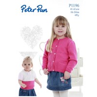 Peter Pan P1196 Cardi 4ply