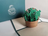 Paperbear Shamrock Basket