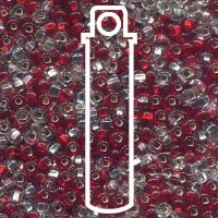 Beads Rubies Diamonds Mix 6/0