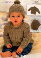 Sirdar 1648 Sweat/hat/blank dk