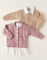 Sirdar 5379 Cardi & Sweater dk