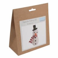 Needle Felting Kit Snowman