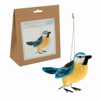 Needle Felting Kit Blue Tit