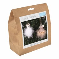 Needle Felting Kit Fairy Duo