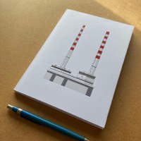 Notebook Poolbeg Chimneys