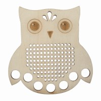 Embroidery Floss Holder Owl