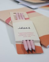 3 Pale Pink Pencils