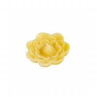 Wax flower candle