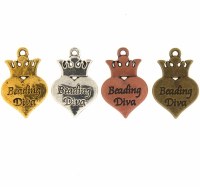 Beading Diva Charm