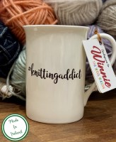 TK Mug Bone #knittingaddict