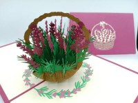 Paperbear Lavender Basket