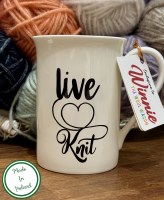 TK Mug Bone China Live Love K