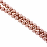 4mm Glass Pearls Topaz