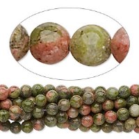 Bead Unakite 4mm