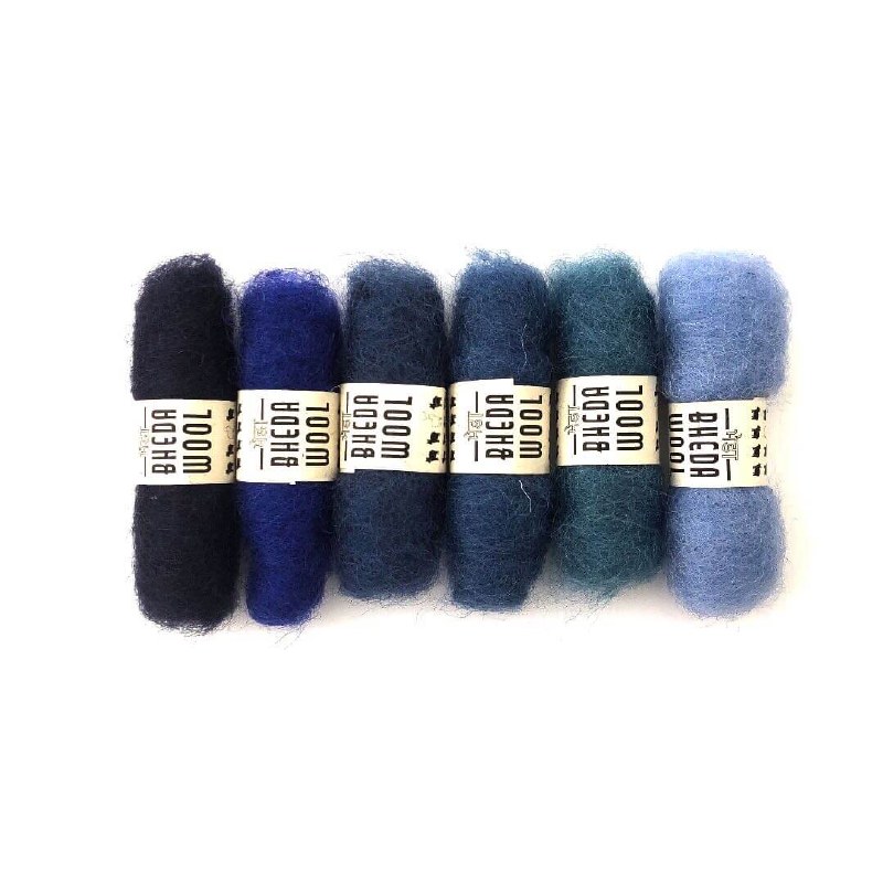 Mini Bheda Wools 720 Blue Tone