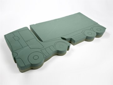 Lorry florist foam shape