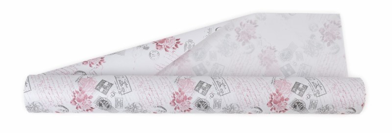KRAFT PAPER 70CMX40M WHT ROSE