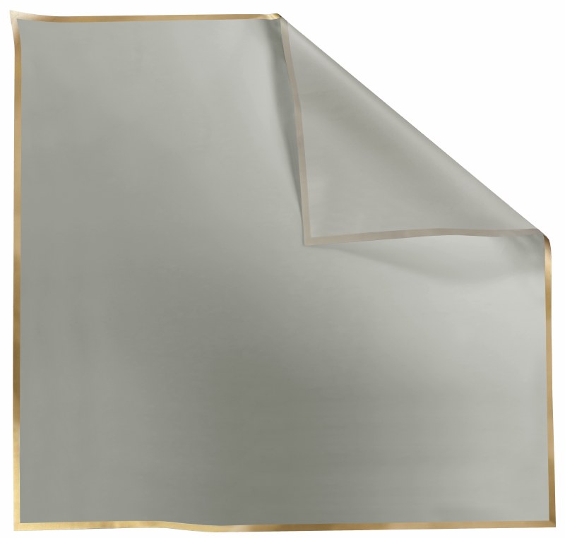 Picture of Cello Sheets 70cm x 70cm Grey/ Gold 100pcs