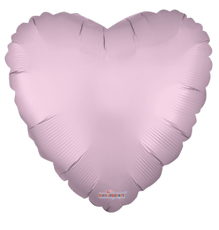 Picture of Foil Heart Balloon Matt Pink 18"