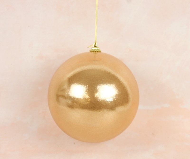 Bauble Large Champagne 120mm