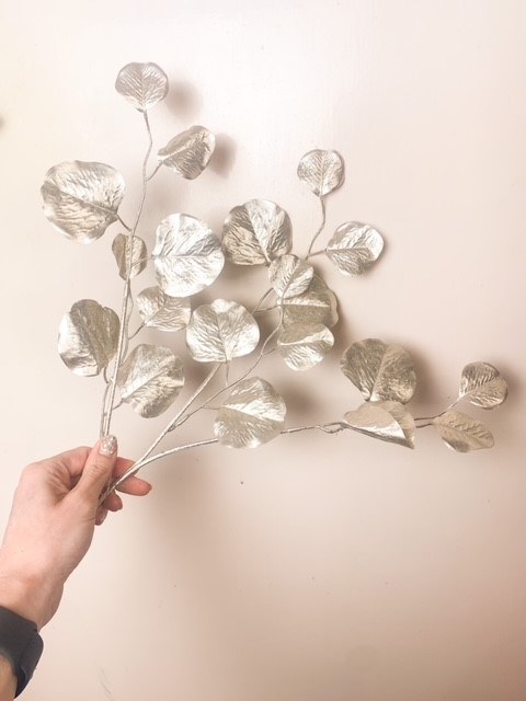 Christmas Glitter Stem Champagne