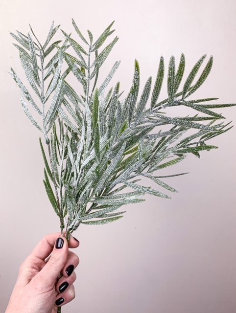 Picture of Artificial Glitter Snow Bunch