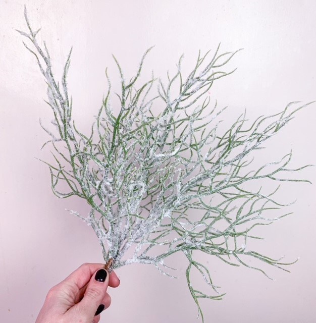 Picture of Snowy Greenery Bunch 16"