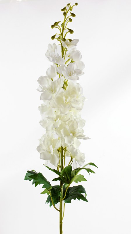Picture of Artificial Delphinium Stem Ivory 37"