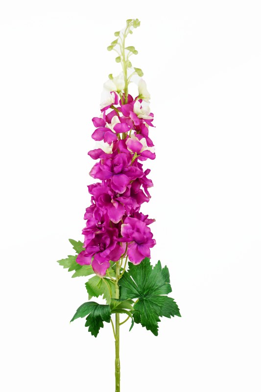 Artificial Delphinium Stem Purple 37"