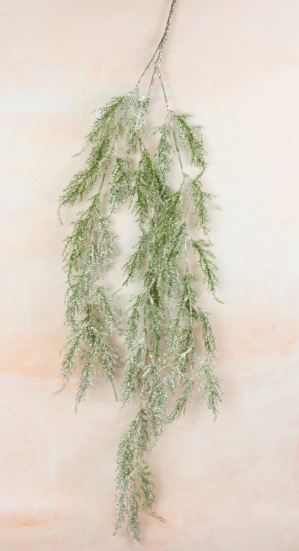 Picture of Hanging Cypress Frosted Glitter 45"