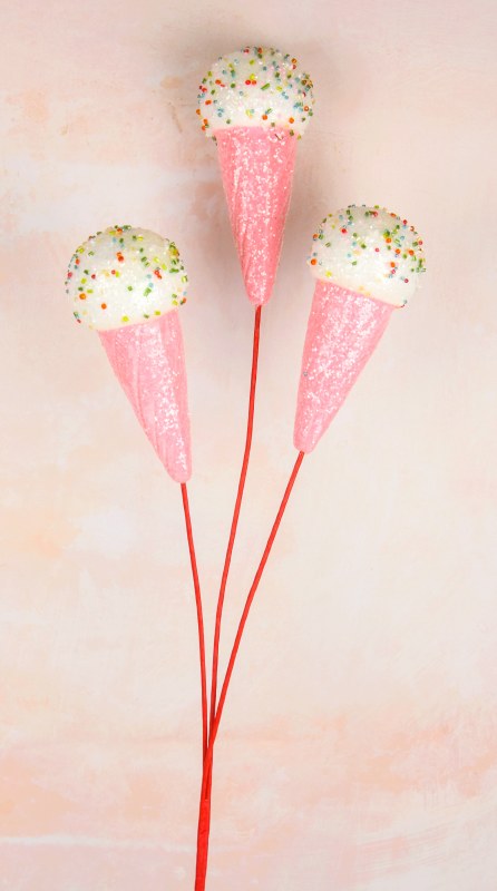 Picture of Ice Cream Stem Pink 27"