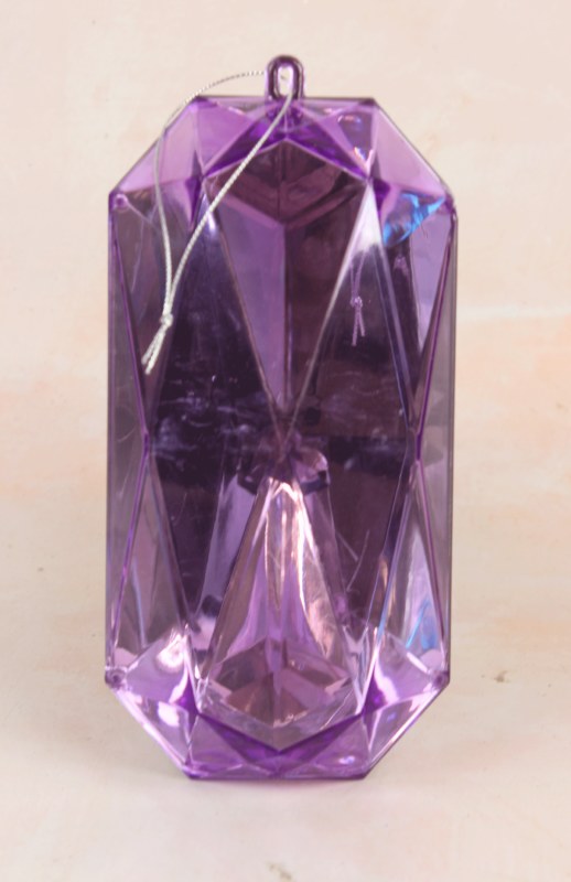 Picture of Christmas Gem Ornament 7.5" Lilac