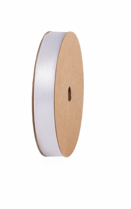 Picture of SATIN RIBBON 15MMX50M WHITE