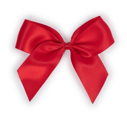 Satin Bow Red x 50pcs 8.5cmx6cm