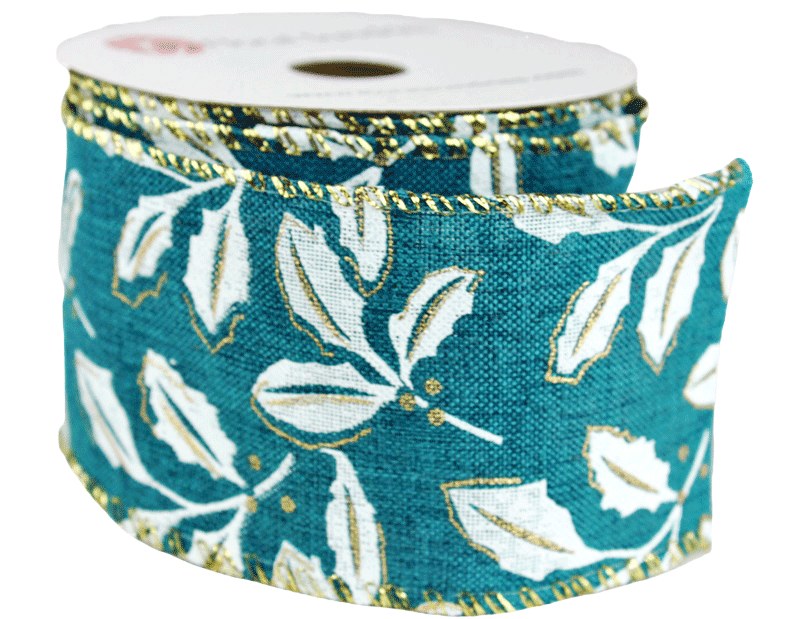 Picture of Christmas Ribbon Wired Edge 2.5" x 10Yards