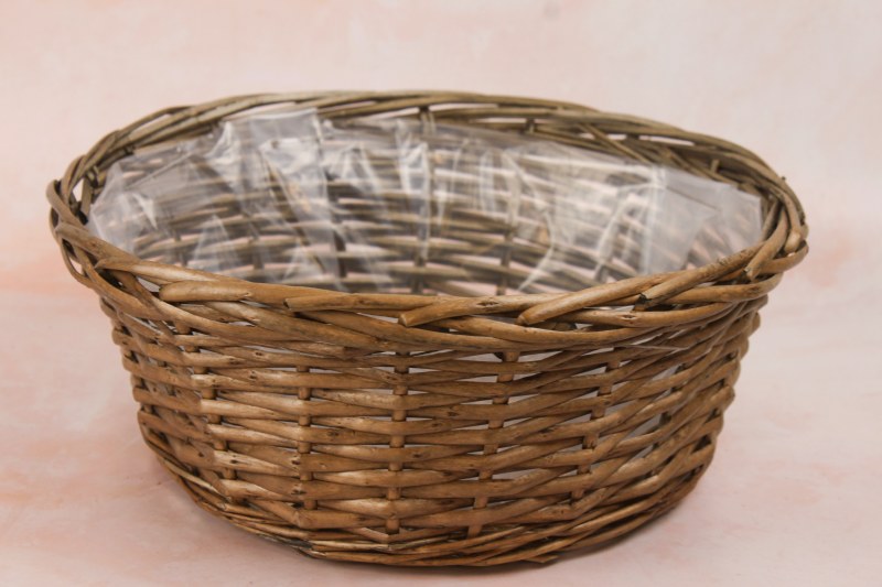 Wicker Basket Planter 29cm x 11.5cm