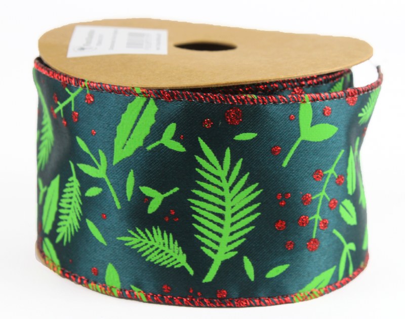 Ribbon Wired Edge 6.3cm x 10 Yards