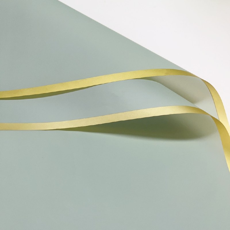 Picture of Cello Sheets 57cm x 70cm Sage/ Gold 100pcs