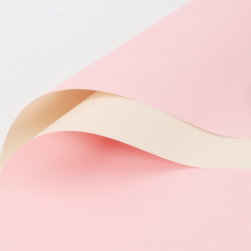 Cello Sheets Two Tone 57cm x 70cm Peach/Cream