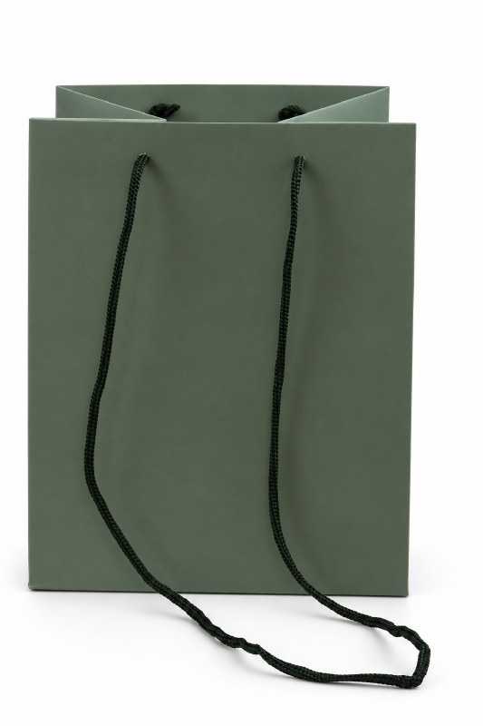 Florist Bag Sage With Long Handle x 10