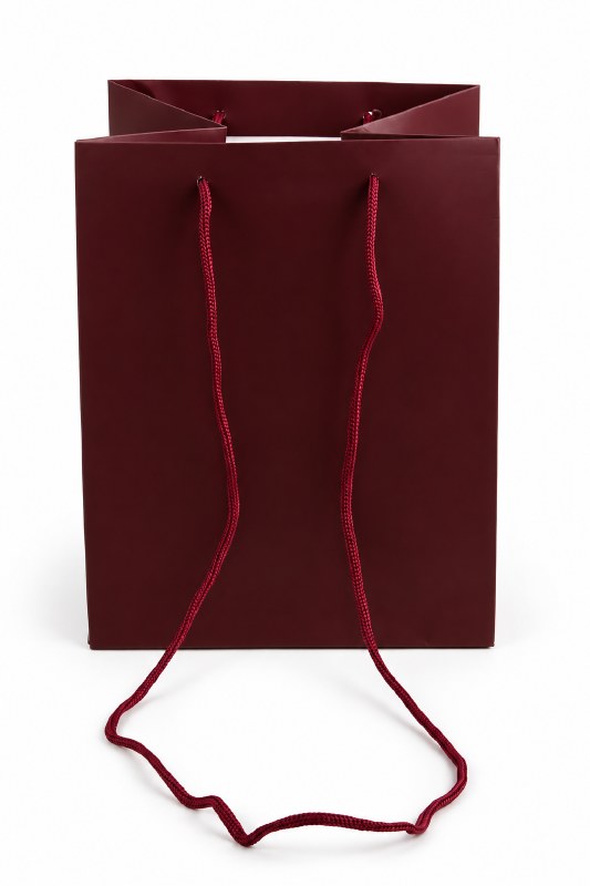 Florist bag Burgundy With Long Handle-pack of 10