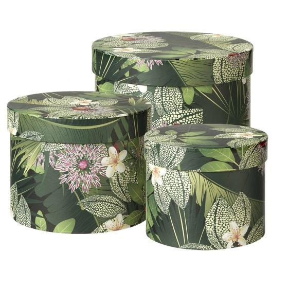 Picture of Fauna Florist Hat Box x 3