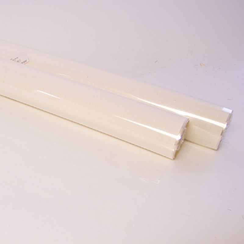 Picture of White cellophane hessian florist wrap