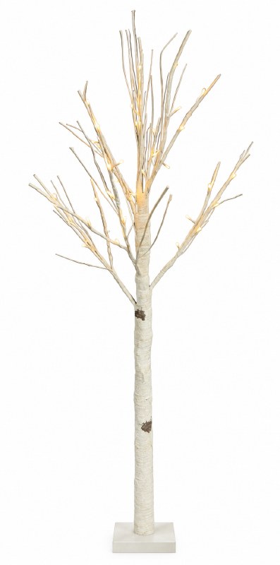 Pre Lit Paper Twig Tree Birch 120cm